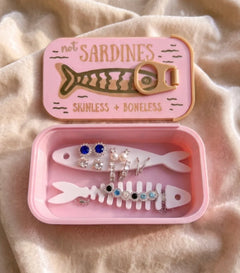 🐟 NOT SARDINES JEWELRY CASE 🎀