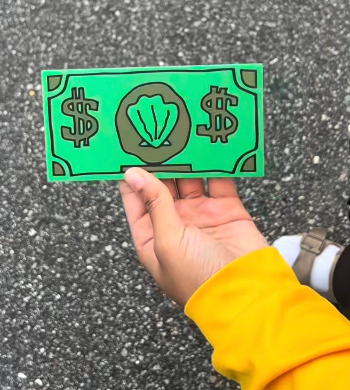 Spongebob Pay Card Holder ( GREEN )