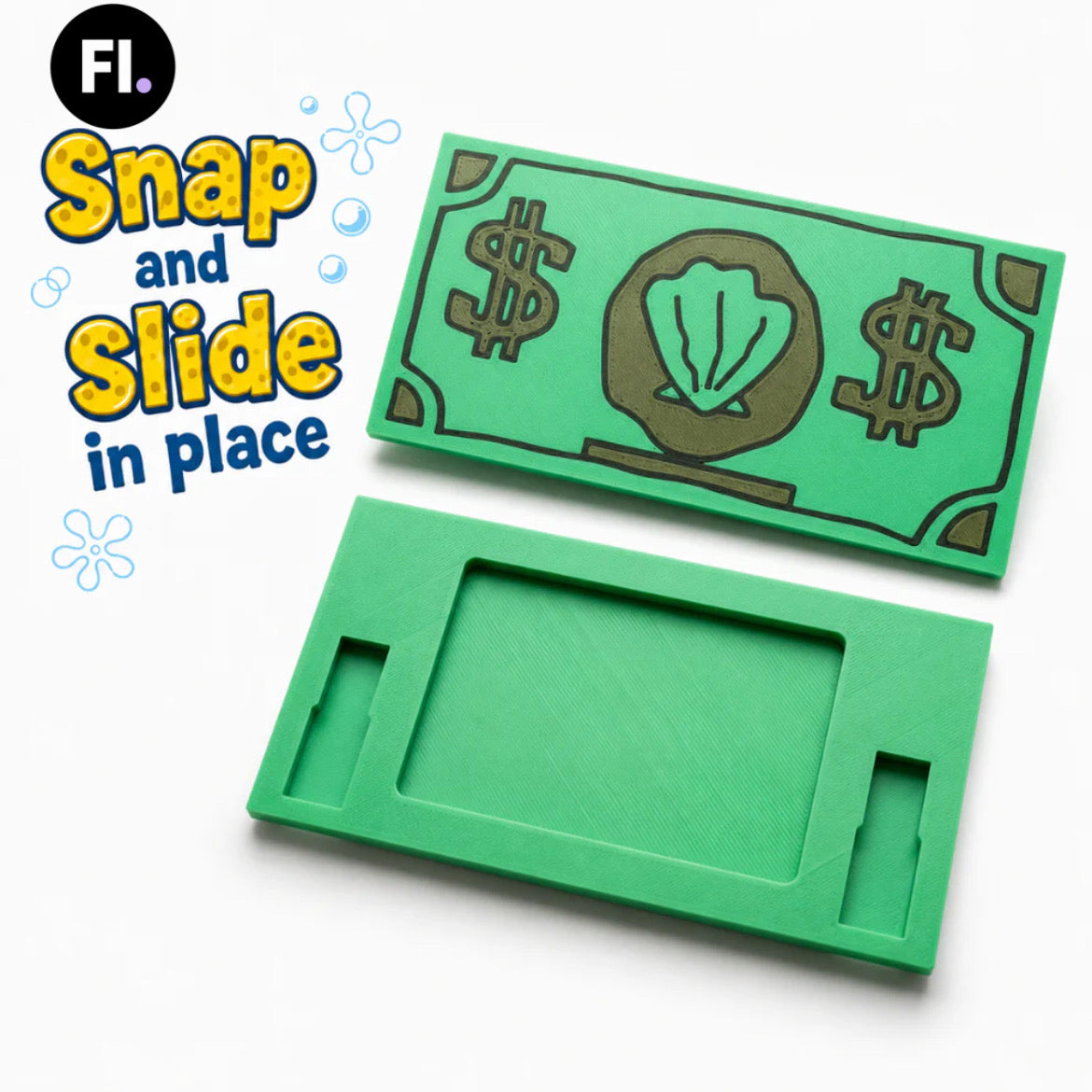 Spongebob Pay Card Holder ( GREEN )