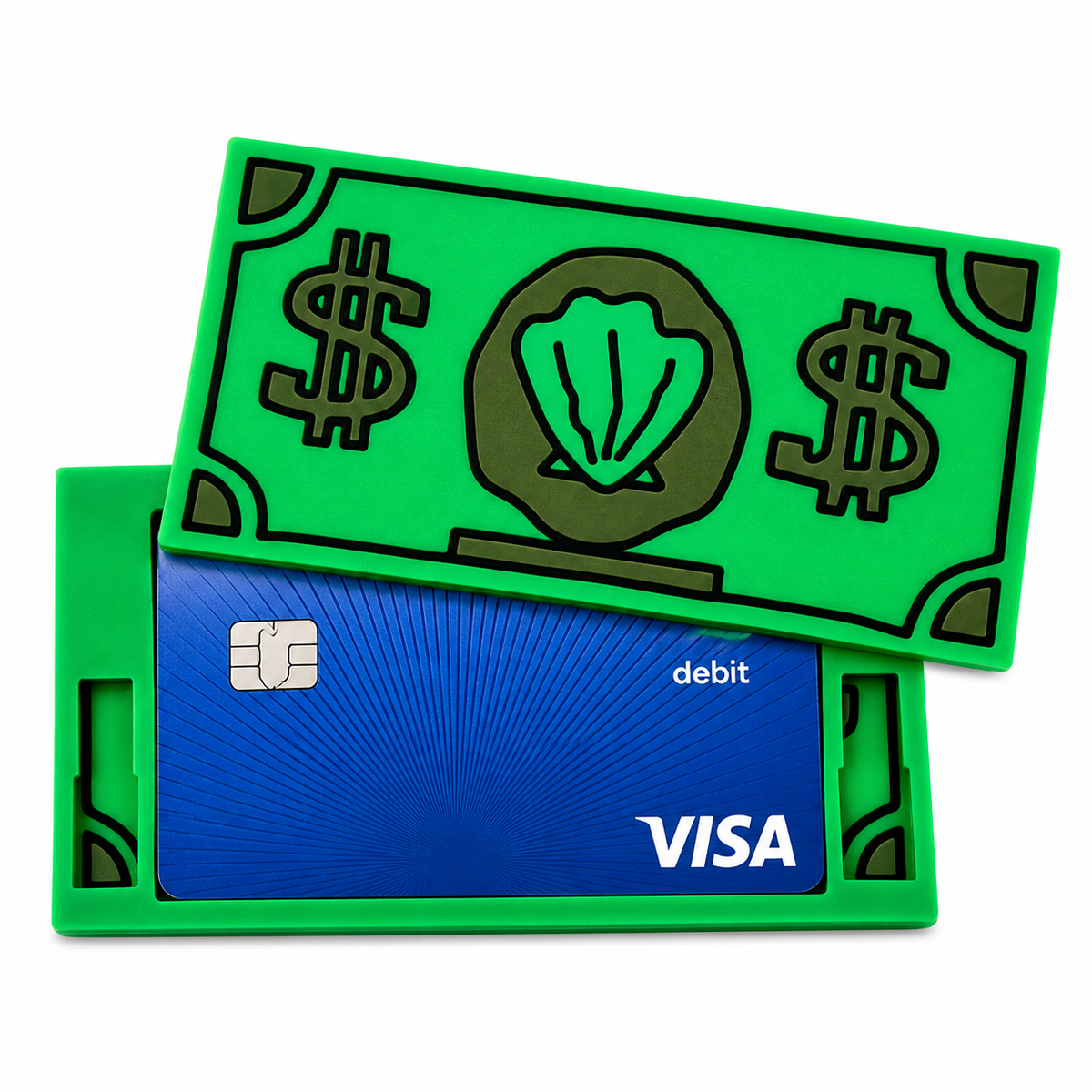 Spongebob Pay Card Holder ( GREEN )